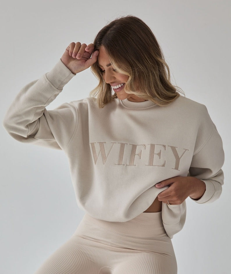Wifey Hubby Kapuzenpullover 