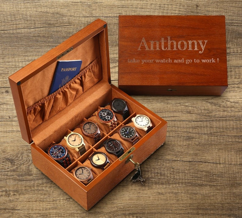 Personalisierte Uhrenbox 