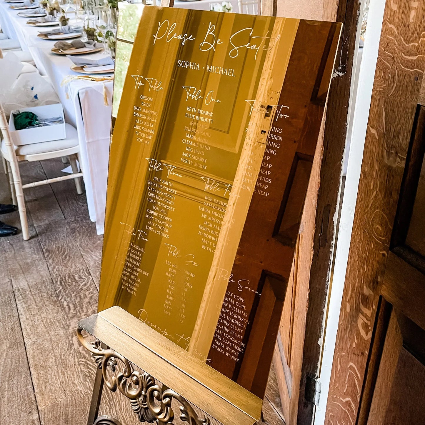 Halskette für die Mutter der Braut