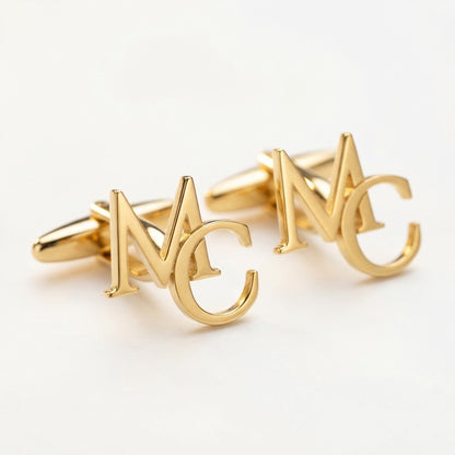 Personalized Initial Cufflinks