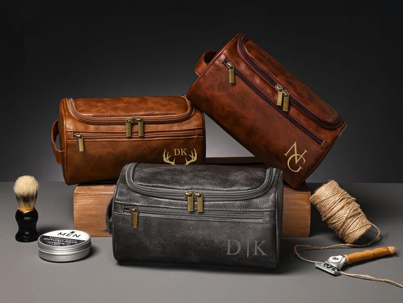 Personalisierte Ledertasche