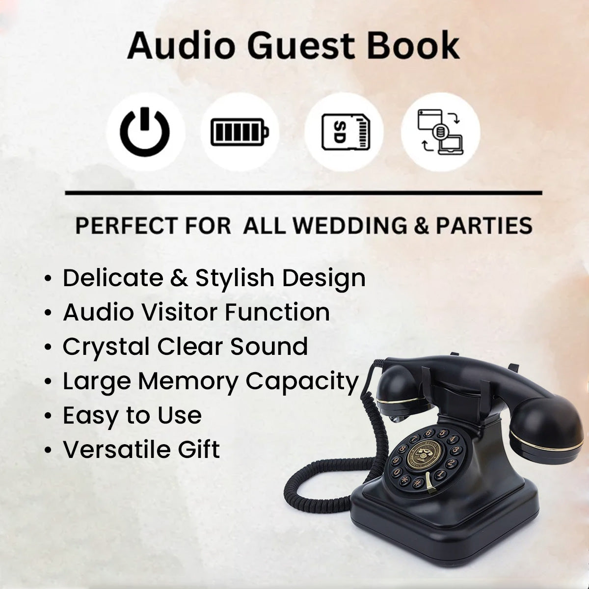 rotary_audio_guest_book