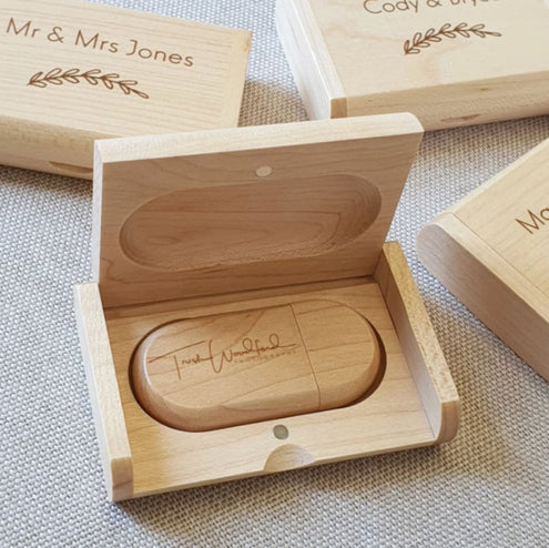 USB-Stick aus Holz 