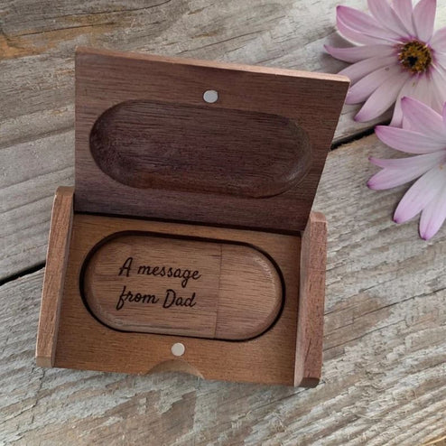 USB-Stick aus Holz 