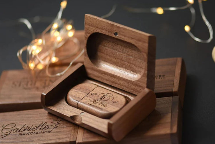 USB-Stick aus Holz 