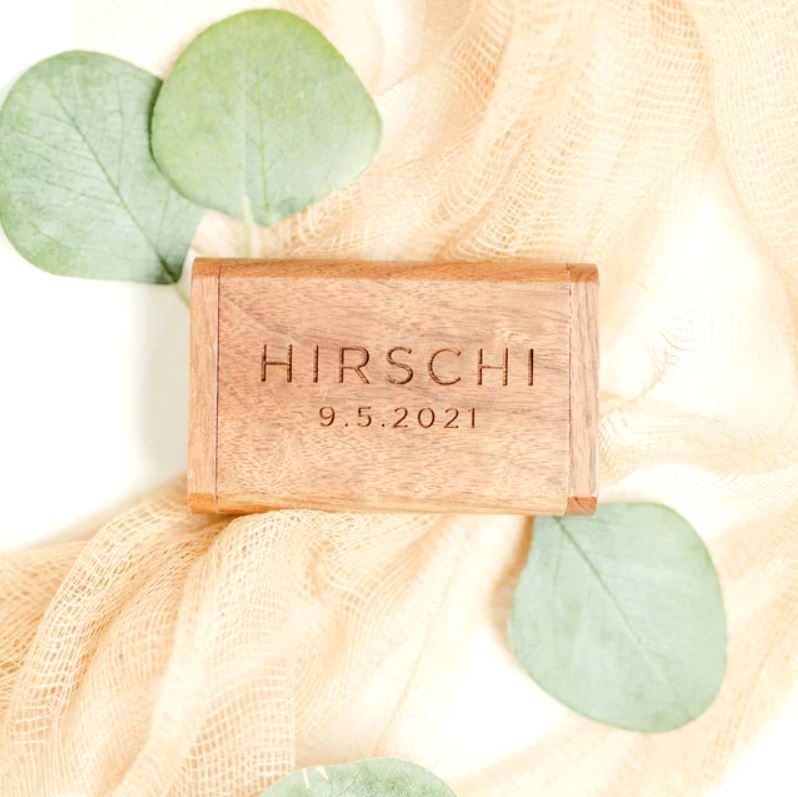 USB-Stick aus Holz 