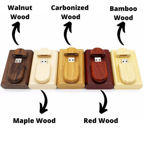 USB-Stick aus Holz 